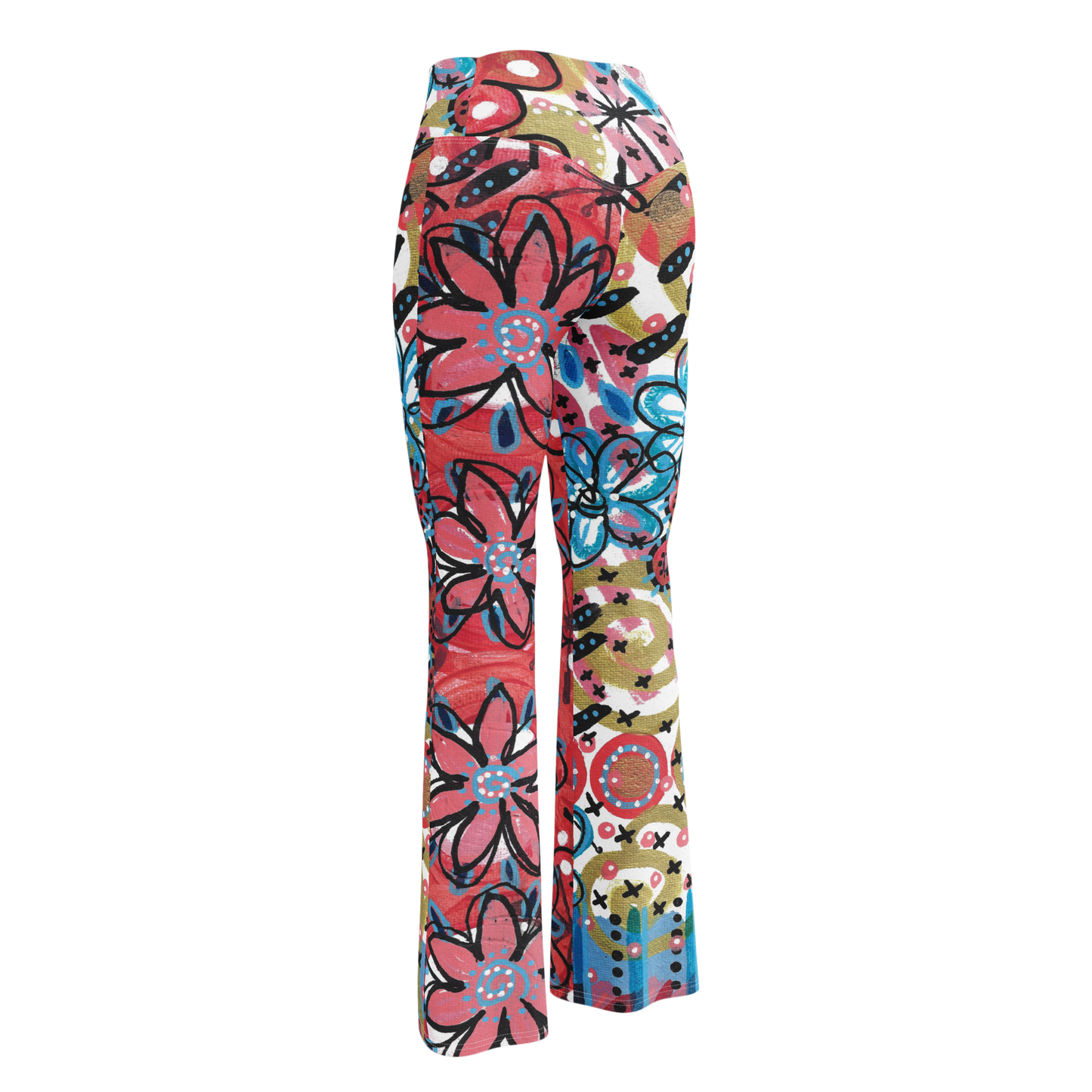 Flower Power Flare Leggings