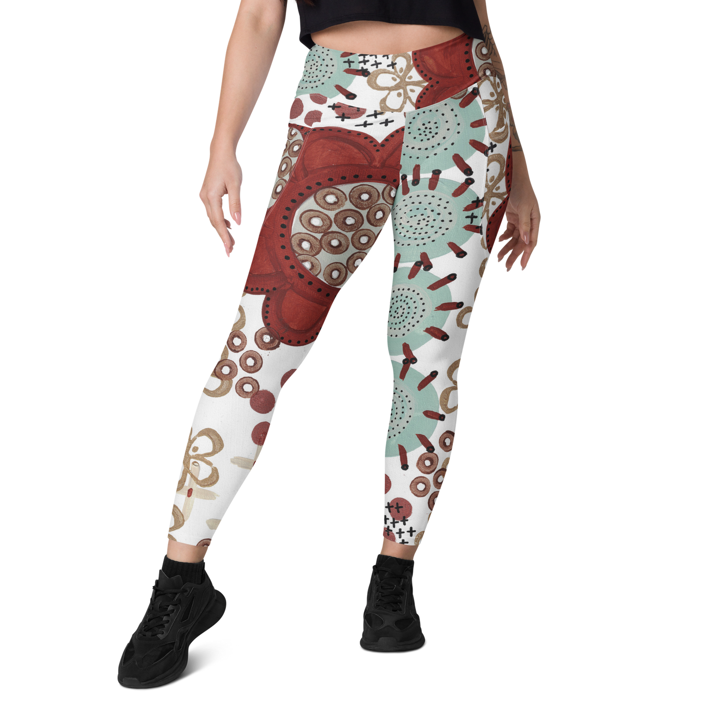 Sienna Sage Leggings with Pockets