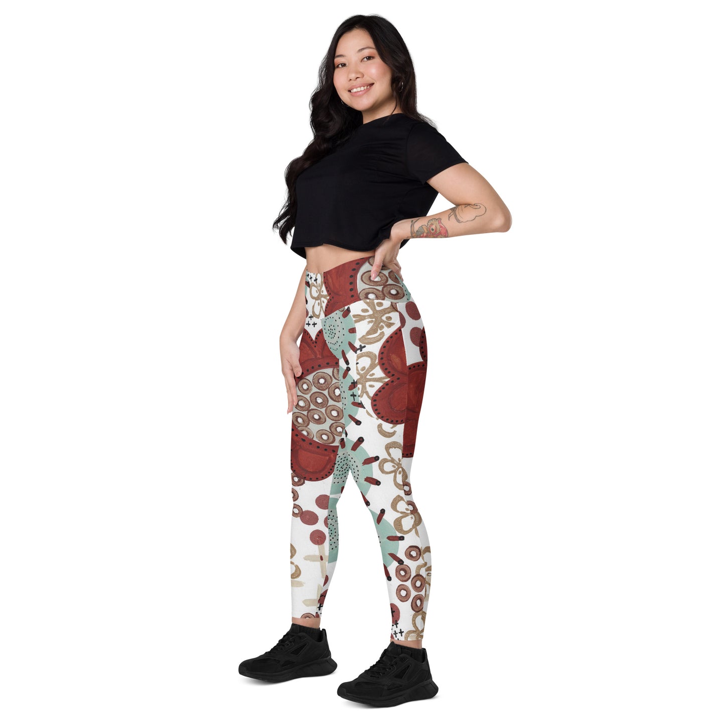 Sienna Sage Leggings with Pockets