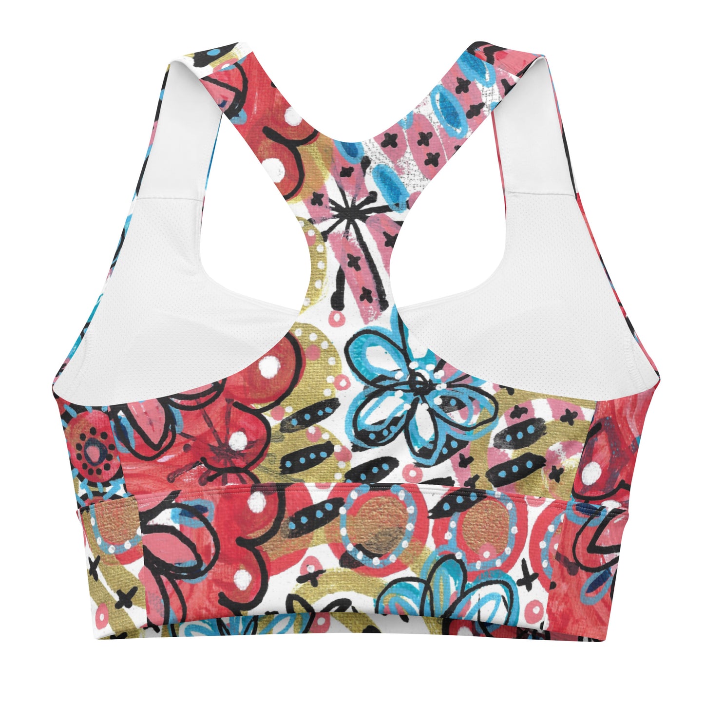 Flower Power Sports Bra