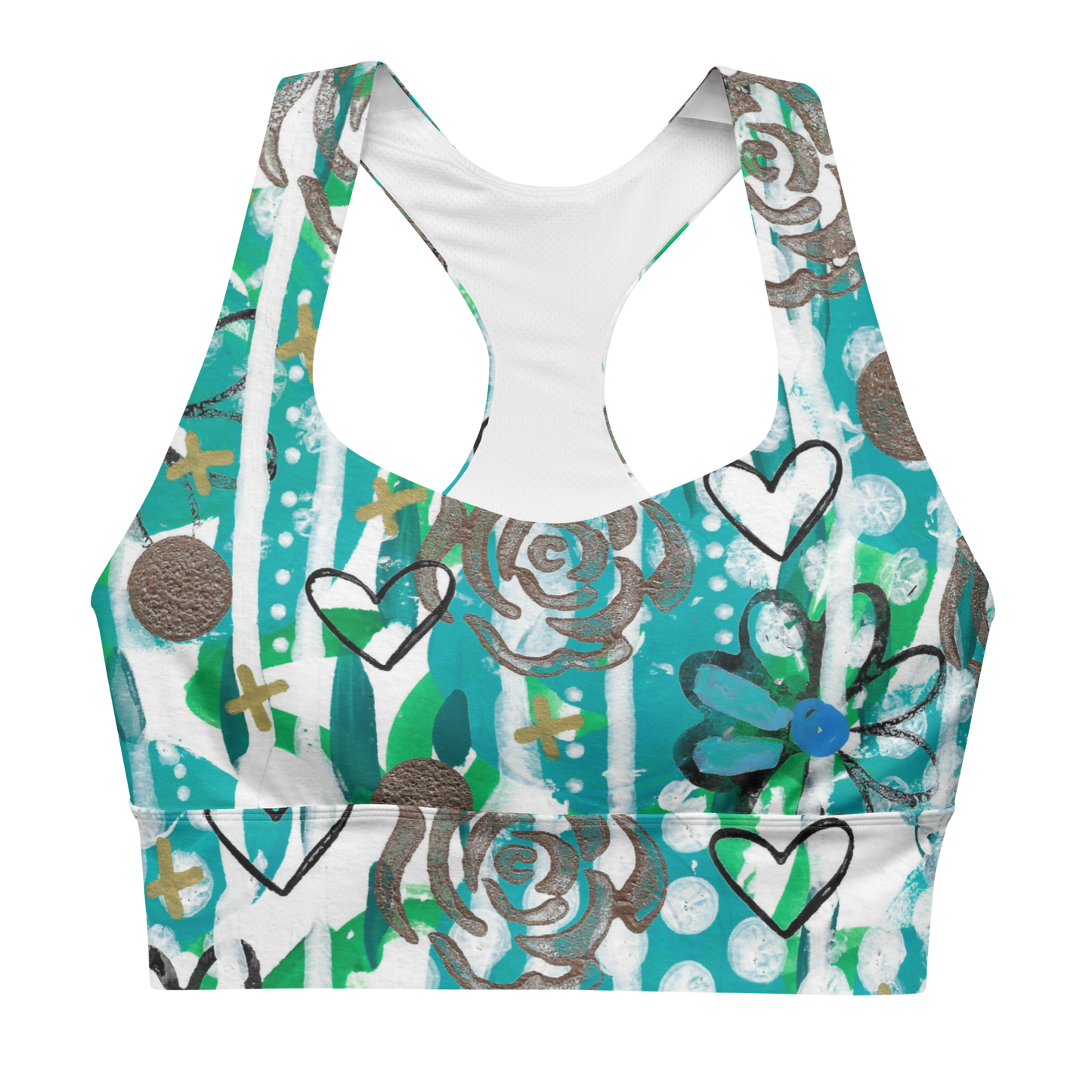 Rose Warrior Sports Bra