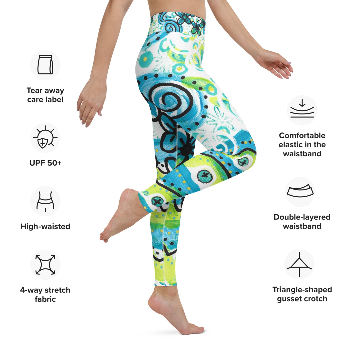 Waves of Summer Leggings