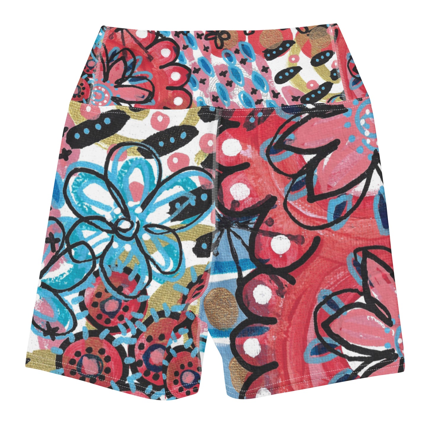 Flower Power Workout Shorts